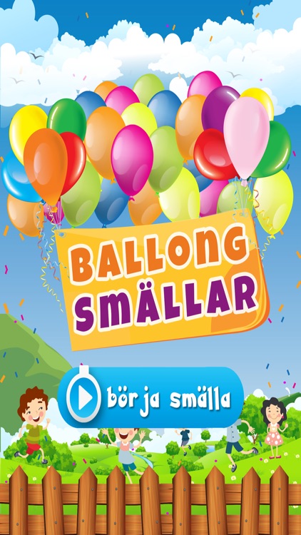 Ballongsmällar för Barn - beroendeframkallande smällande lärorikt spel