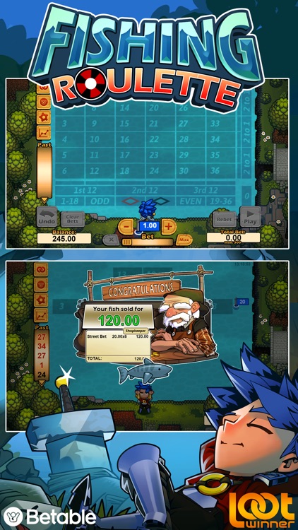 Fishing Roulette - Real Money Gambling UK Casino App