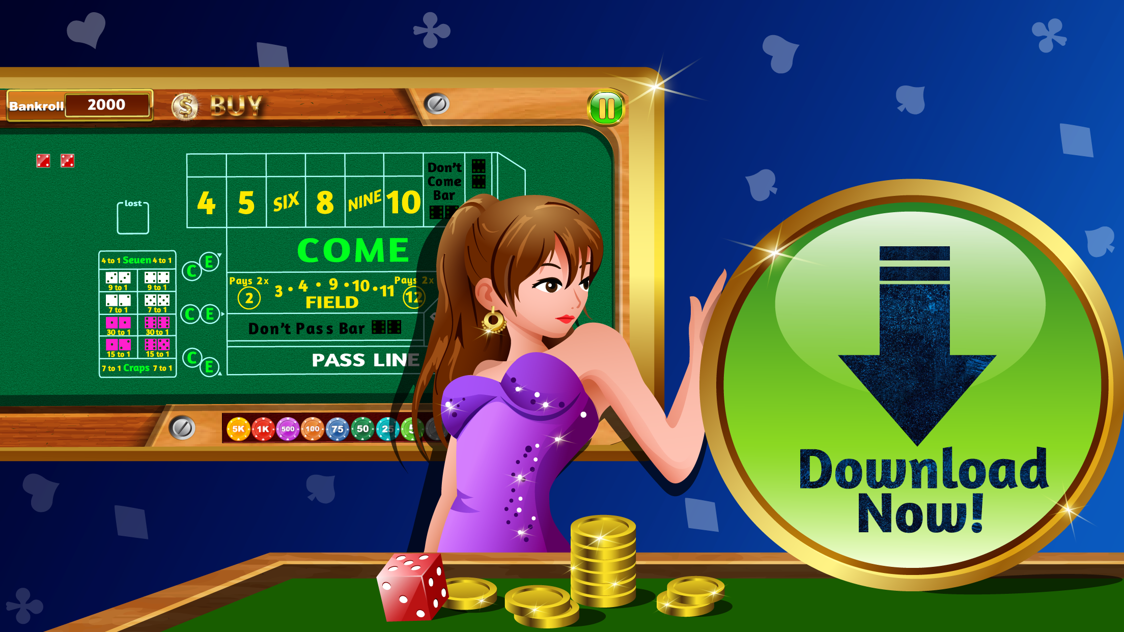 Craps - Dice Master Shooter free