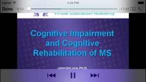 Multiple Sclerosis Virtual Education Academy screenshot