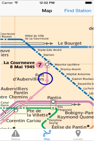 Metro Carta Paris screenshot 2