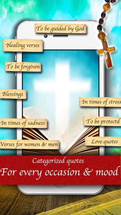 Screenshot #2 pour Bible - Citations bibliques