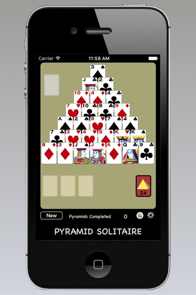 Classic Solitaire Pyramid