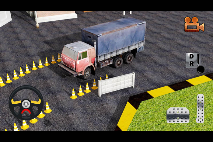 3D Garbage Truck Parking Simulator - Trash Dumpster Trucker Steer Driving Game