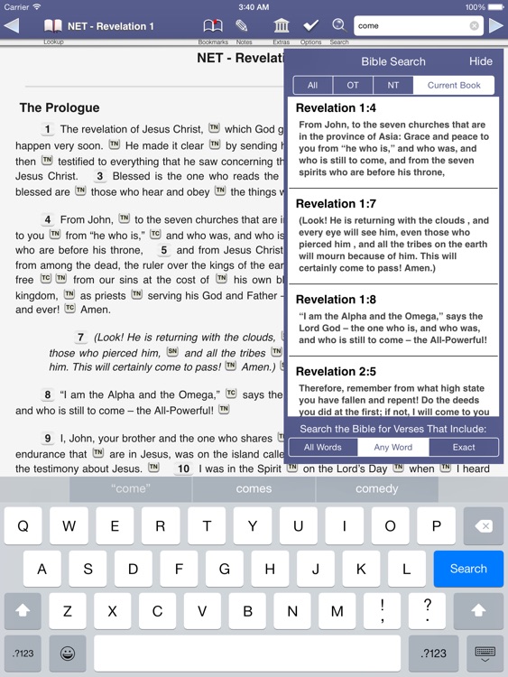 Touch Bible - Offline Bible with Study and Audio