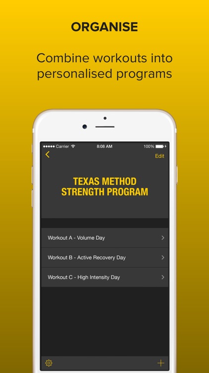 Strongr: Training Log for Weight Lifting and Strength Workouts screenshot-3