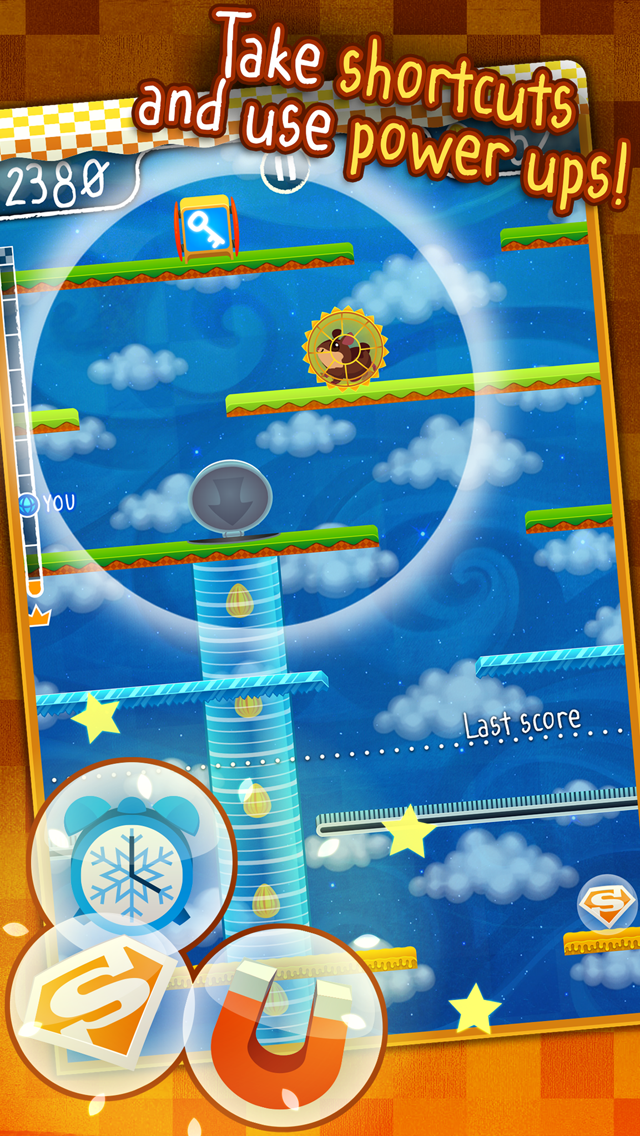 Screenshot #2 pour Hamster Roll - Jeu de Plateforme pour les Enfants