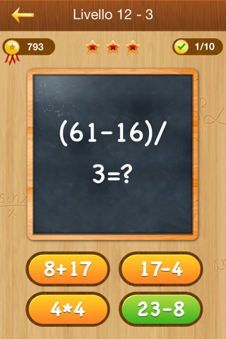 Math Master PRO - education arithmetic puzzle games, train your skills of mathematics screenshot 3