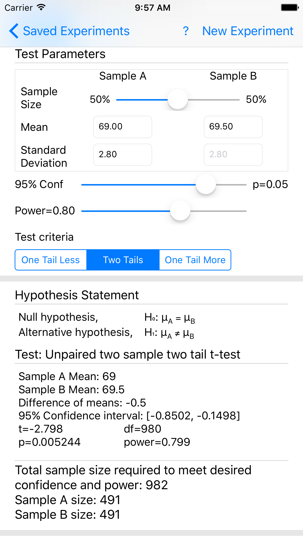 Power Analysis screenshot 3