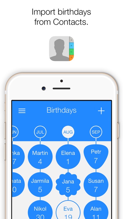 Birthday Board Premium – Anniversary calendar, events, reminder and countdown.