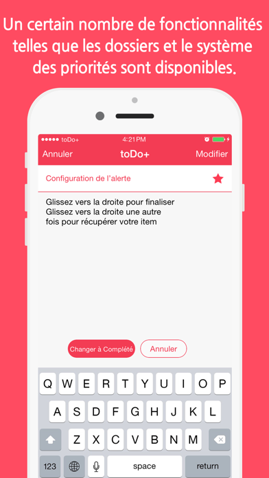 Screenshot #3 pour toDo+ free (tâches & rappels, check list)