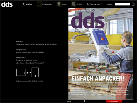 Screenshot #6 pour dds - das magazin für möbel und ausbau