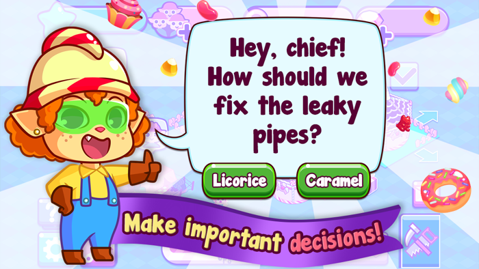 Candy Hills - Amusement Park Simulator Game