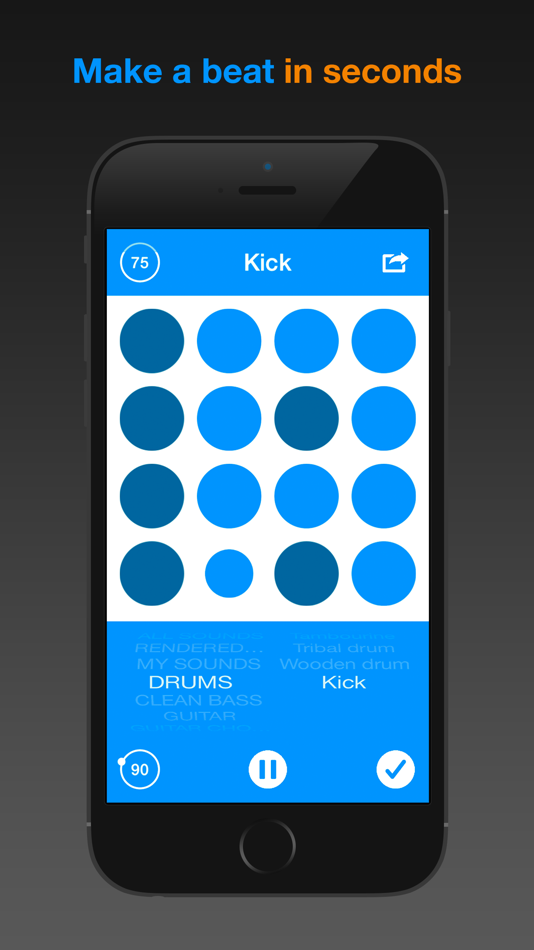 #1. Beat Maker - loops & drum pad (iOS) 由: Mikhail Akopov