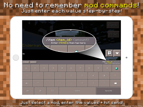 Screenshot #6 pour PE Mods - Custom Keyboard for Minecraft Pocket Edition