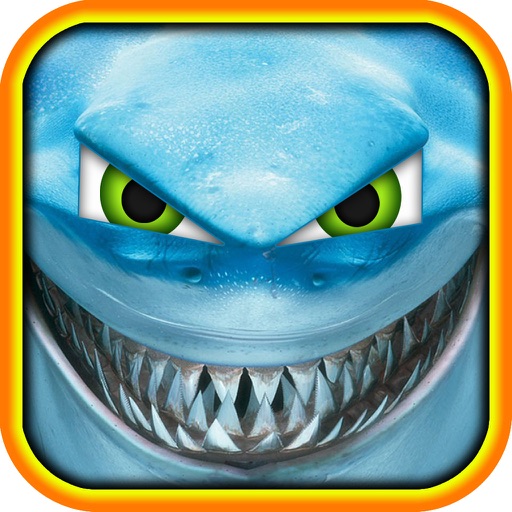 Attack of the Shark in Titan Adventure Thrones Slots Game icon