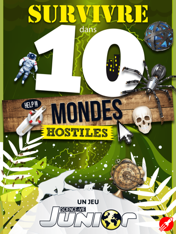 Survie Extreme avec Science et Vie Junior : tentez de survivre à 10 mondes hostilesのおすすめ画像1