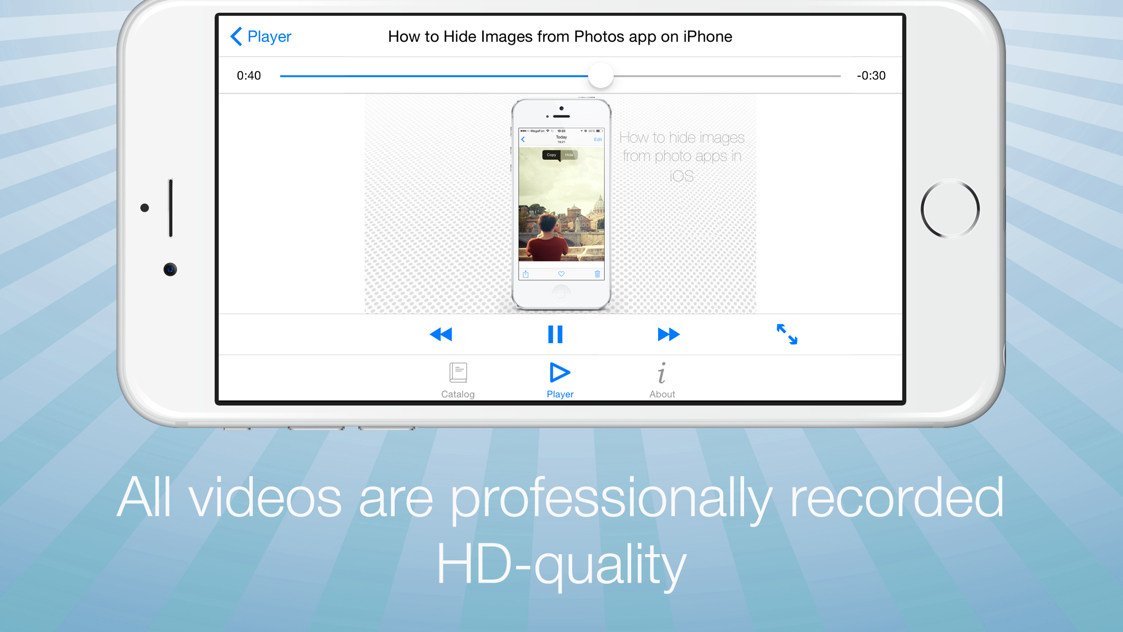 Video Guide for iPhone and iOS 8