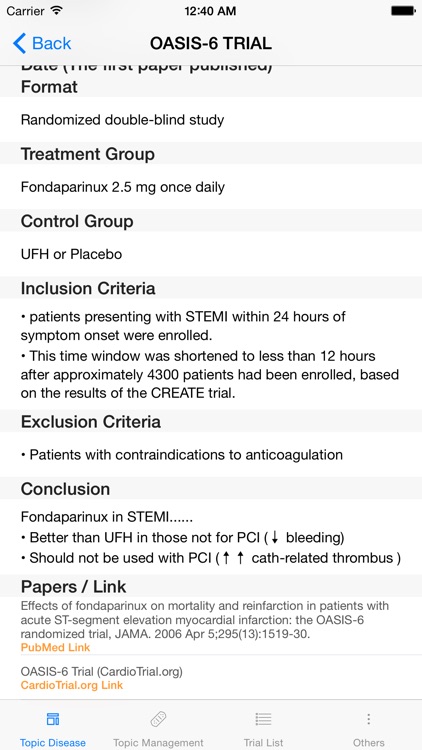 HeartEvidence Lite: Landmark trials in Cardiology