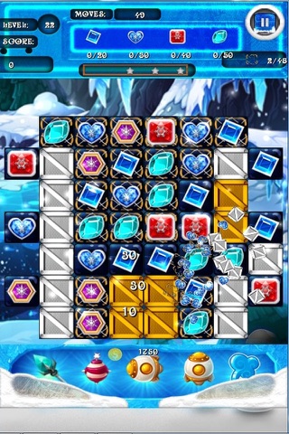 Frozen Ice : A Jewels Kingdom Free screenshot 4