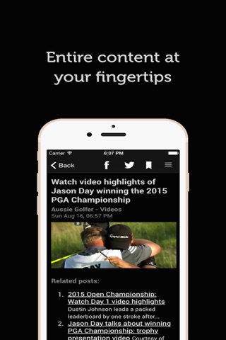Brdie: Golf news+ screenshot 3