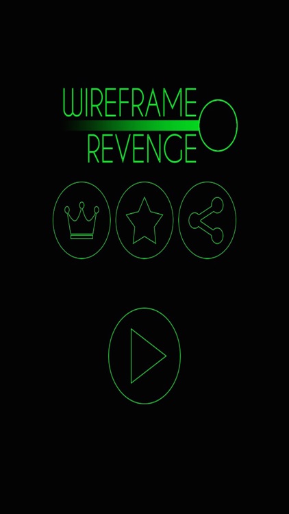 Wireframe Revenge - A classic retro style game!
