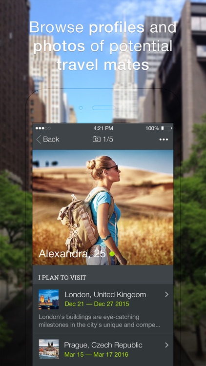 TripTogether: World Travelers’ Messenger app for finding Travel Mates