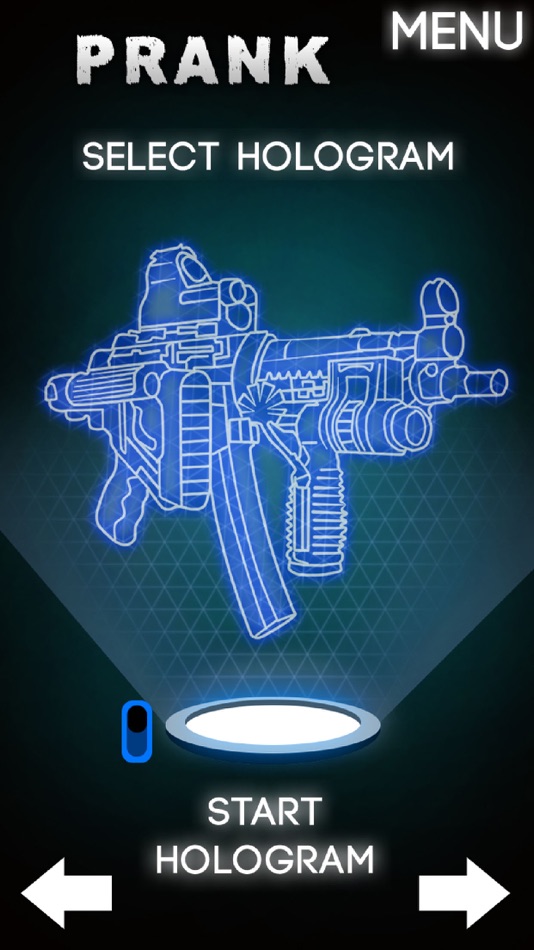 #3. Hologram Weapon 3D Simulator (iOS) โดย: Denis Ivanov