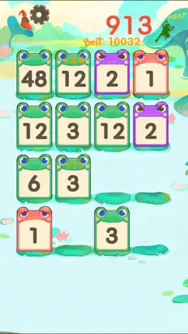Game screenshot Frog Threes hack