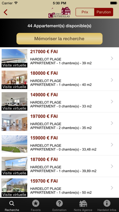 Screenshot #3 pour iHardelot - Agence Immobilière COUTHEILLAS - Immobilier à Hardelot