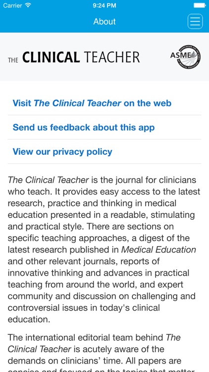 The Clinical Teacher