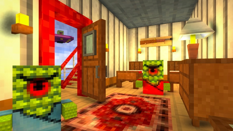 Block Gun HD: Aliens vs Cowboys Pixel FPS Shooter screenshot 4