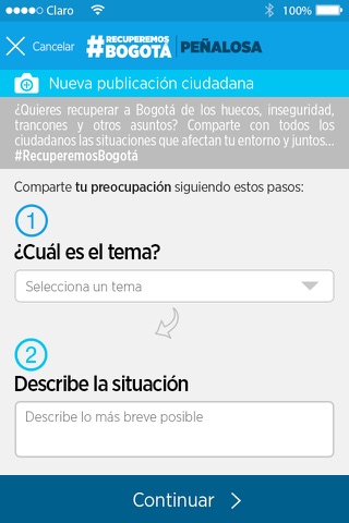 Recuperemos Bogotá screenshot 3