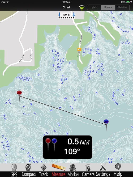 Lake Sidney Lanier Charts Pro