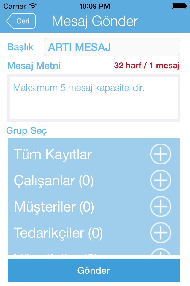 iPhone screenshot