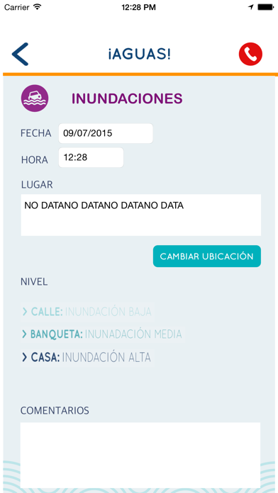 App screenshot