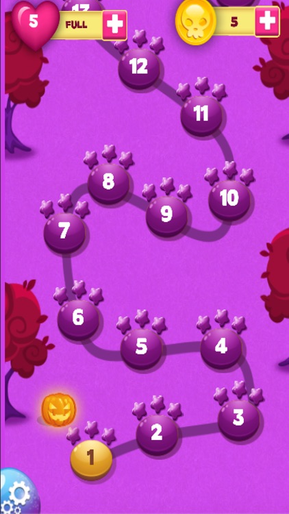 Sweet Halloween Match 3 Game