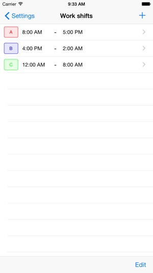 Work Shifts Calendar(圖3)-速報App