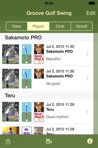 Groove Golf Swing screenshot 3