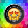 Emoji Stickers Camera (Photo Effects + Camera + Stickers + Emoji + Fun Words Meme) - iPhoneアプリ