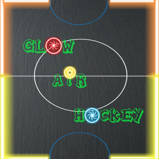 Glow Air Hockey Game
