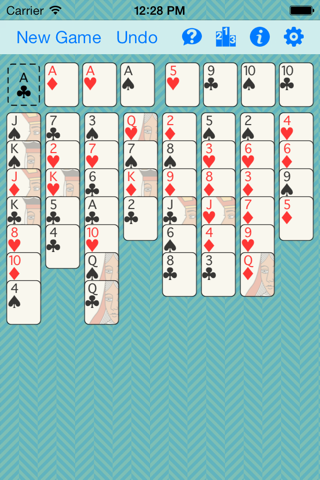 FreeCell Gratis Games Free Cell Cascading Stack