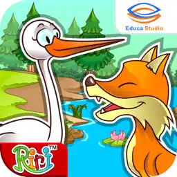 Bangau dan Rubah - Cerita Anak Interaktif app icon