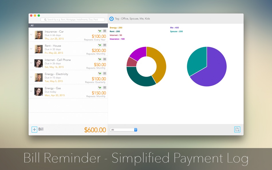 Bill Reminder - 1.1 - (macOS)