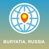 Buryatia, Russia Map - Offline Map, POI, GPS, Directions