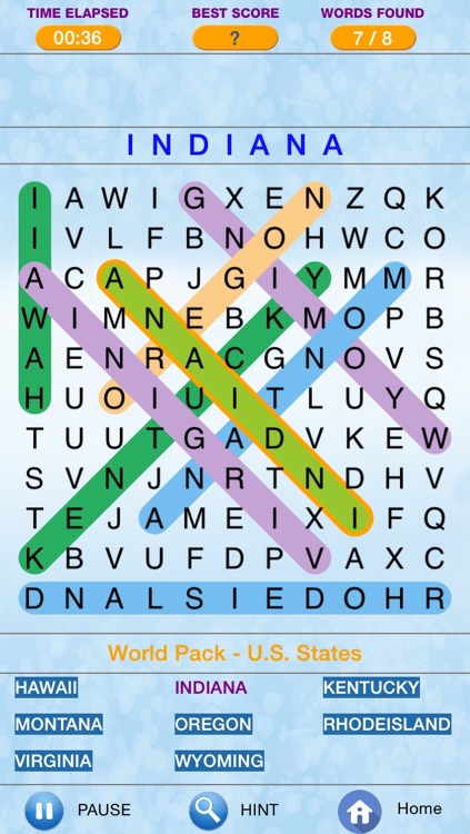 Word Search - Find Crossword Challenged  Puzzles screenshot-0