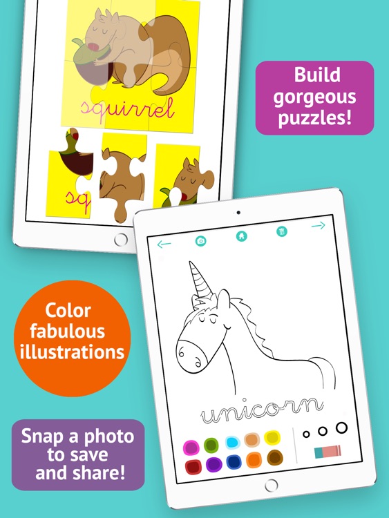 Learn to read and write the vowels - Preschool 2+ screenshot-4