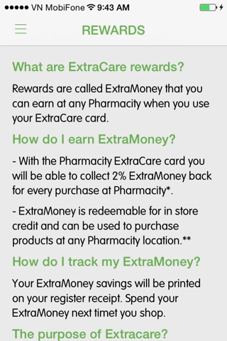 ExtraCare Pharmacity screenshot 3