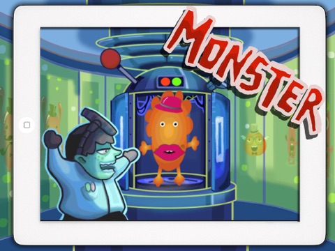 Create monsters and zombies – fun game for kids iPad screenshot