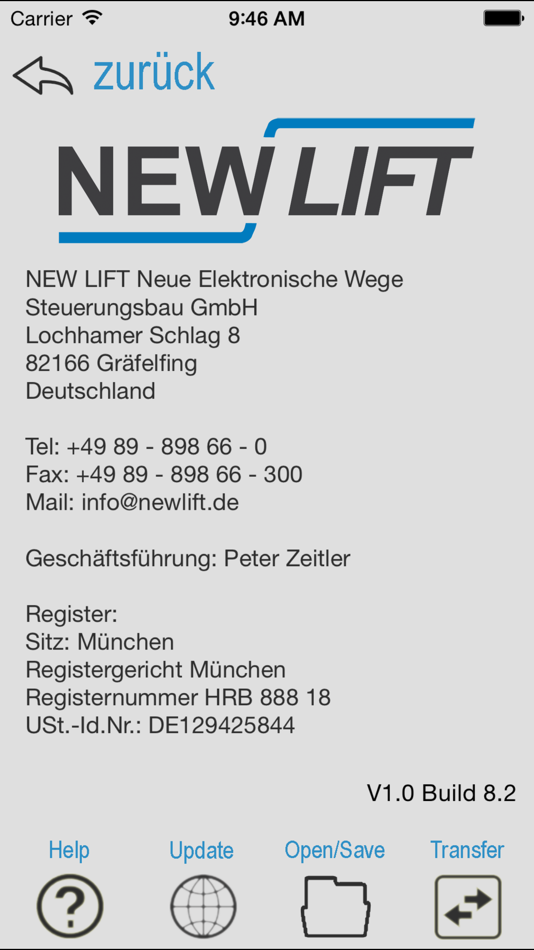 #2. XT-Terminal (iOS) 由: NEW LIFT Service Center GmbH